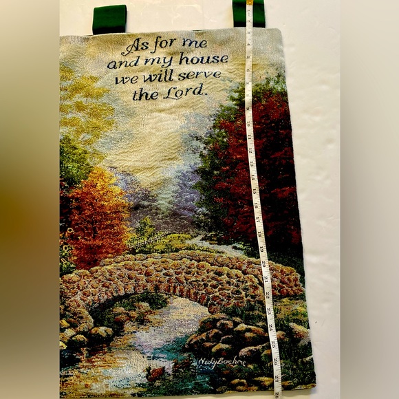 Nicky Boehme Tapestry.Large 28”x35”.Gorgeous tapestry in rich colors. - Picture 8 of 10